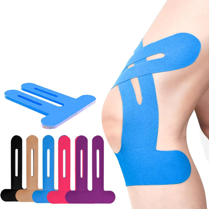 Knee Tape FlexiSupport – Vorgefertigtes Kinesio-Tape für direkte Unterstützung | Karnz