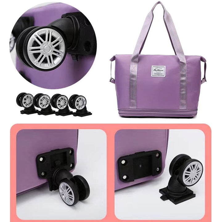 Reise Tasche mit universellen Rollen | Karnz