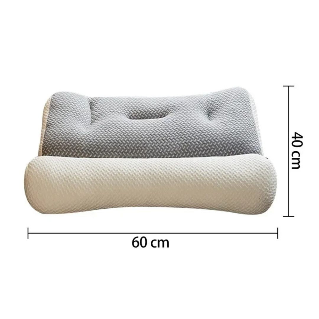 SpineEase | Orthopädisches Kissen für den Nacken – Schmerzauflösung – Atmungsaktiver Memory-Schaum – Für Seiten-Schläfer & Alle Schlafpositionen Karnz