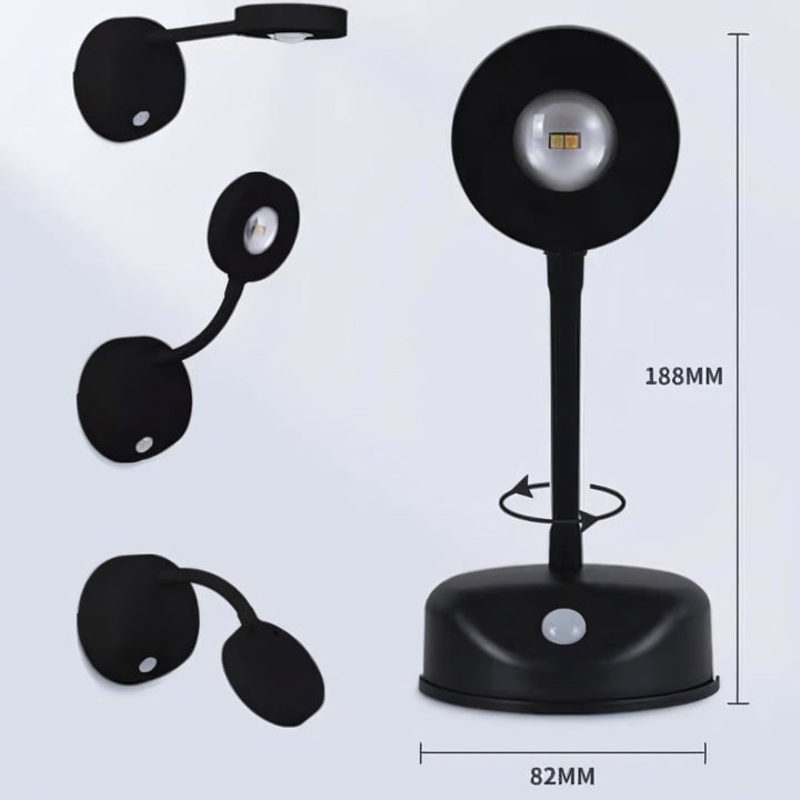 Karnz | Wireless LED-Spotlight mit Bewegungssensor - Spark360