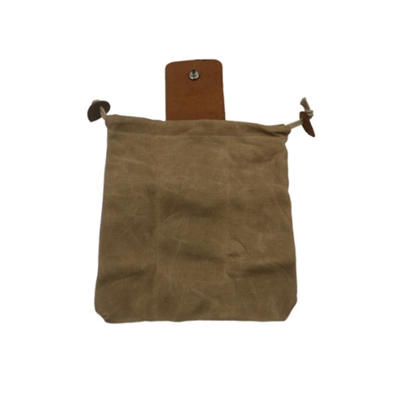 Dimoohome™ Leder- und Segeltuch-Buschcraft-Tasche | Karnz