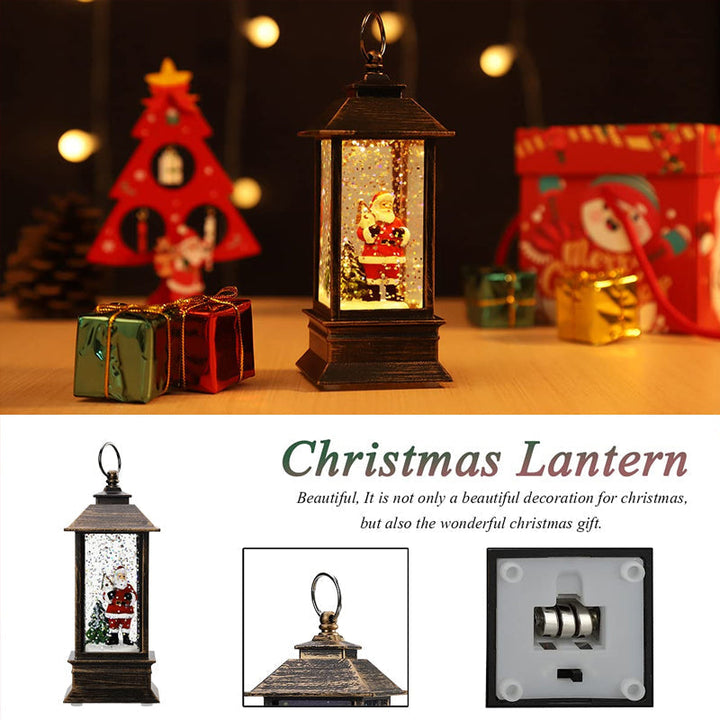 Santa Claus Windlaterne Karnz