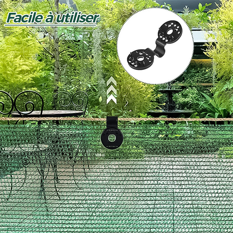 Plastikclips für Schattentuch | Karnz