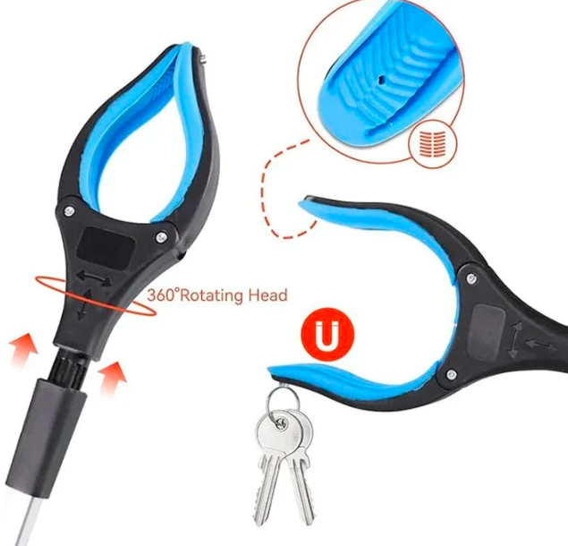 Neu verbesserter, faltbarer Greifer mit 360°-Drehclip