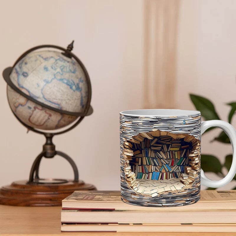 3D Bücherregal Becher | Karnz