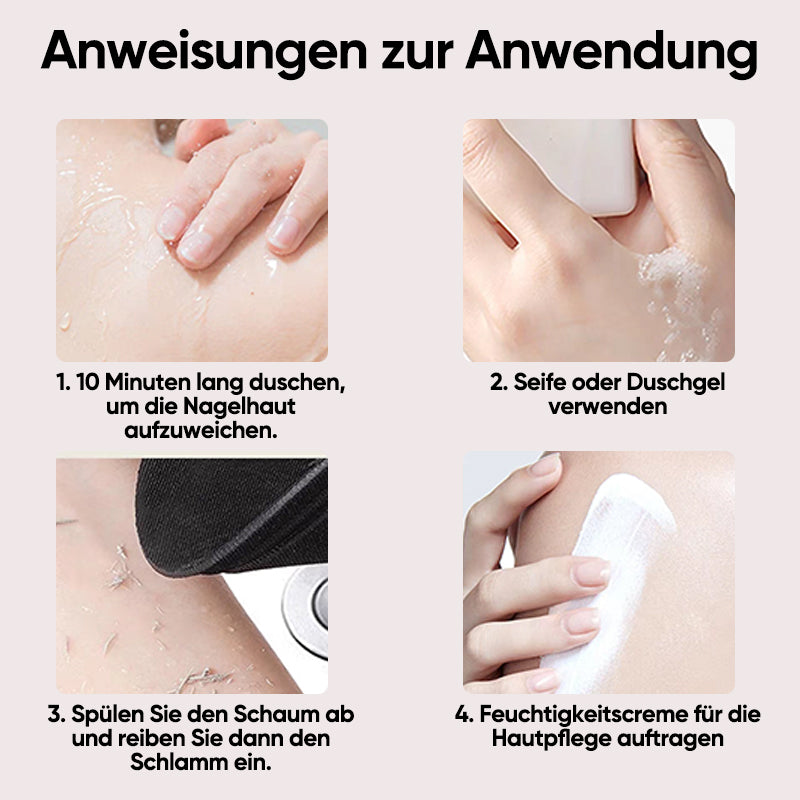 Schwarzes Silikon-Badewerkzeug | Karnz