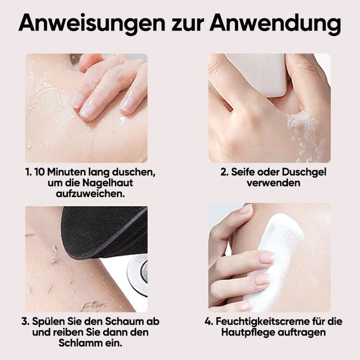 Schwarzes Silikon-Badewerkzeug | Karnz