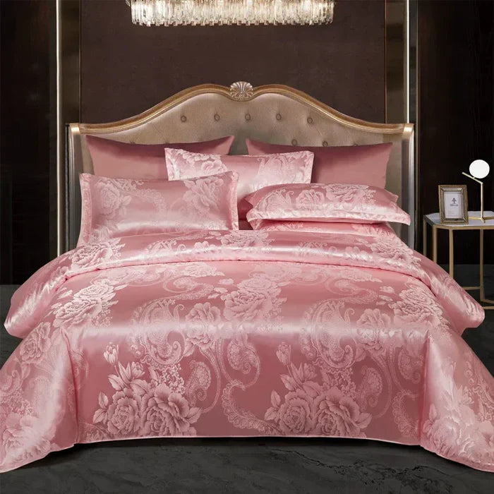 Luxus Satin Bettbezug Set - RoyalDream | Karnz