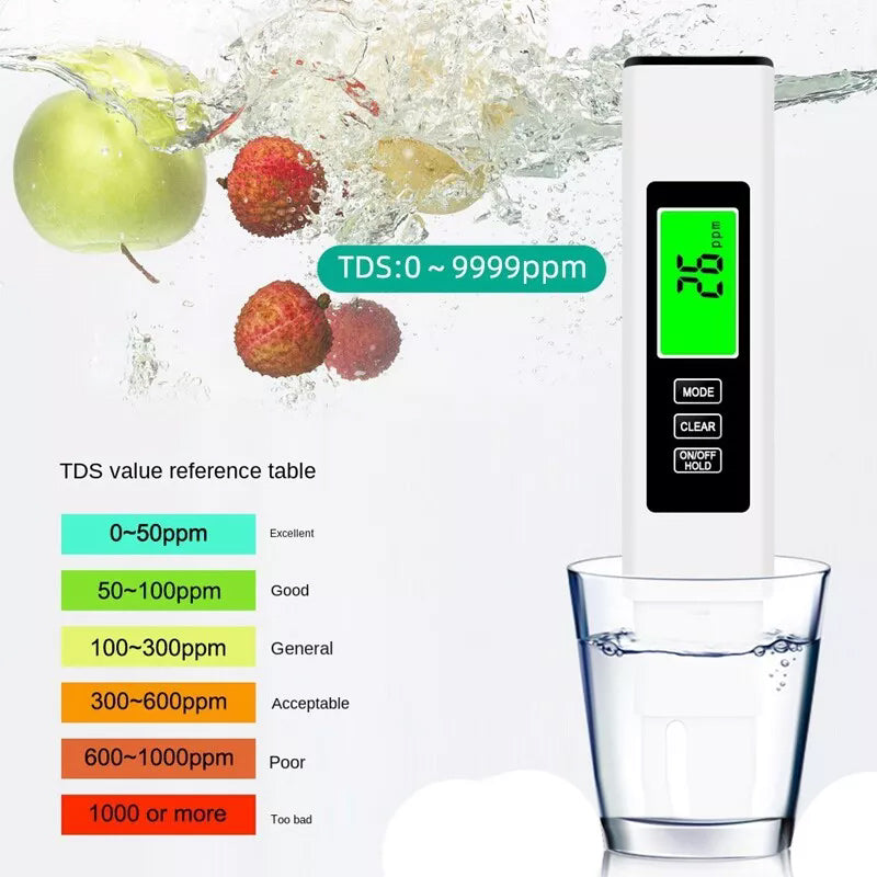 Karnz | Neuer 4 in 1 Tds Meter Digital Wasser Tester
