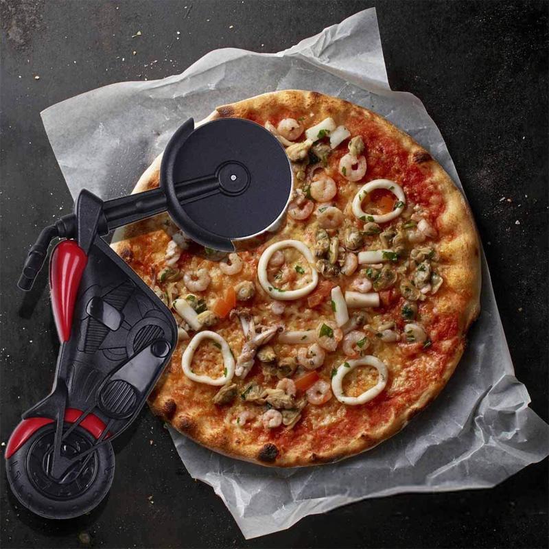 Einzigartiger Motorrad-Stil Pizzaschneider | Karnz