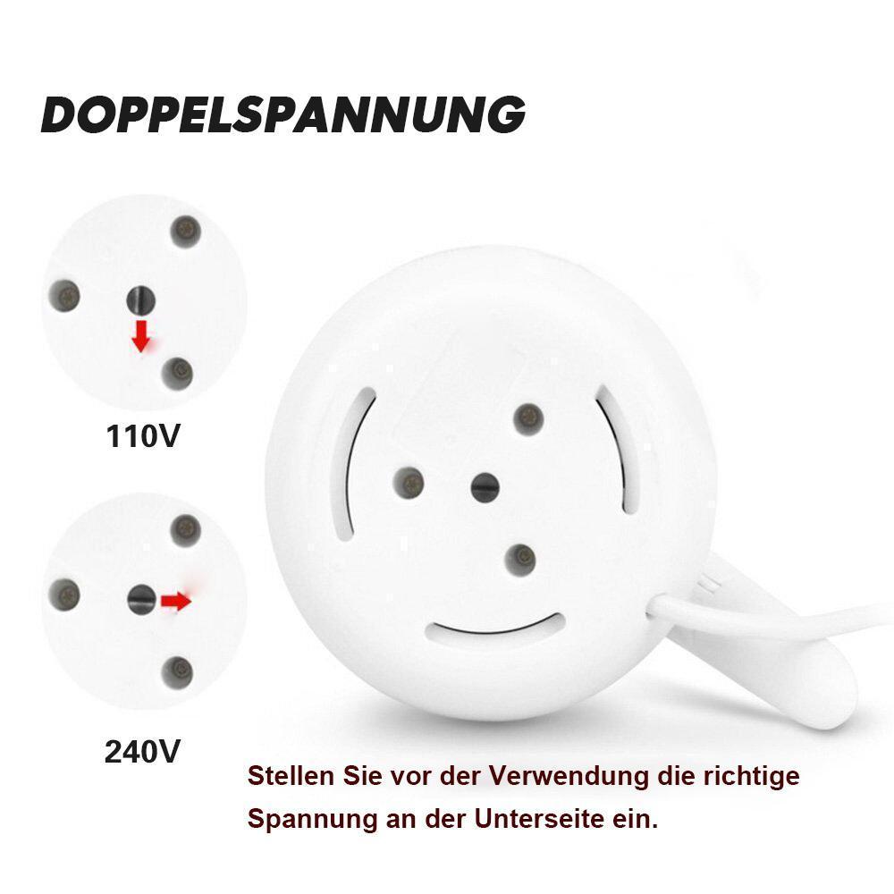 Tragbare Reisesilikagelkanne mit Unniversalstecker | Karnz