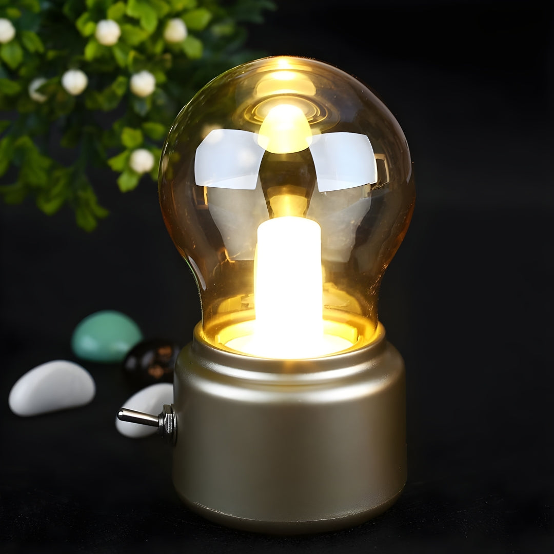 Portable Retro Tischlampe - LumiRetro | Karnz