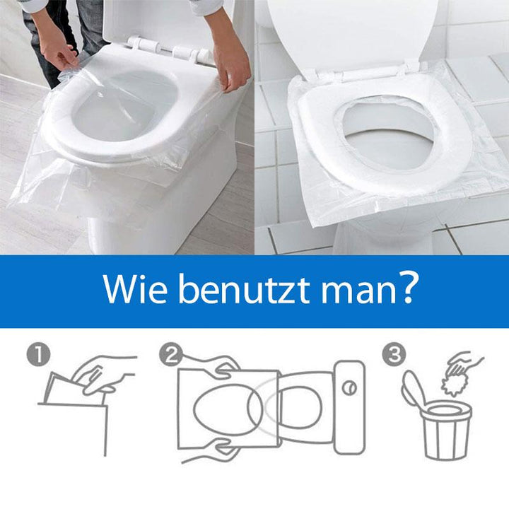 Einweg-Toilettensitzabdeckung (50 Stücke) | Karnz