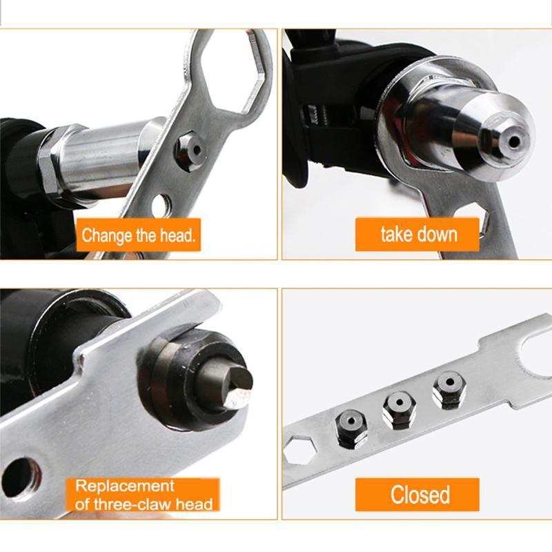 Professionelles Nietenzangen-Adapter-Kit | Karnz