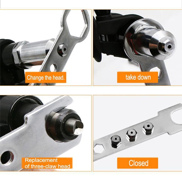 Professionelles Nietenzangen-Adapter-Kit | Karnz