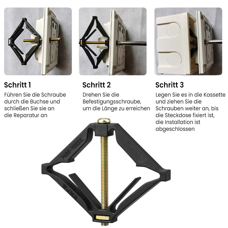 Reparaturwerkzeug für alte Steckdosenschalterkassetten | Karnz