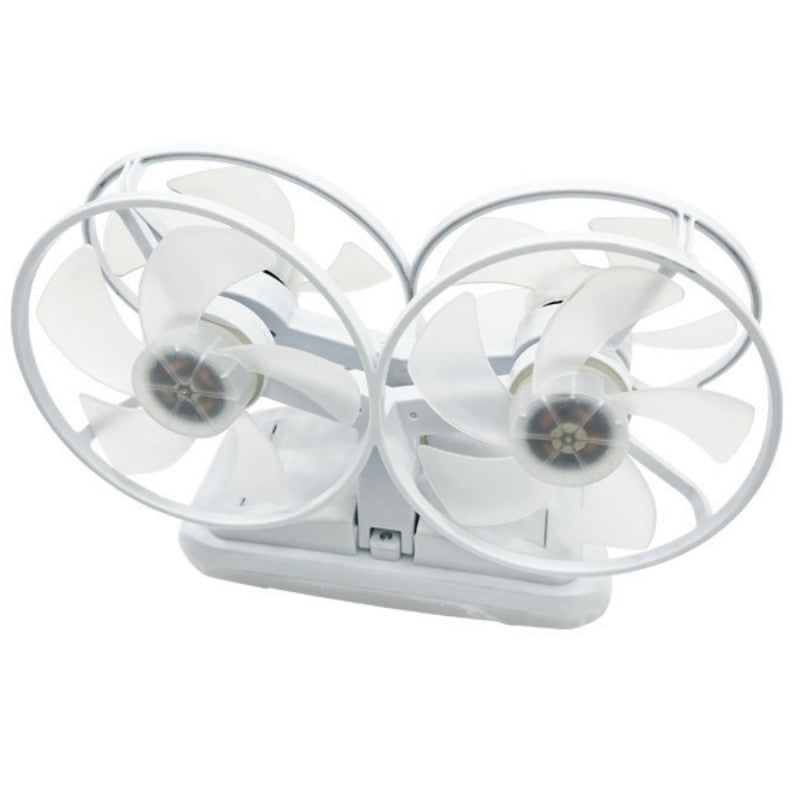 Moderner Deckenventilator mit vier Blättern und Licht | Karnz