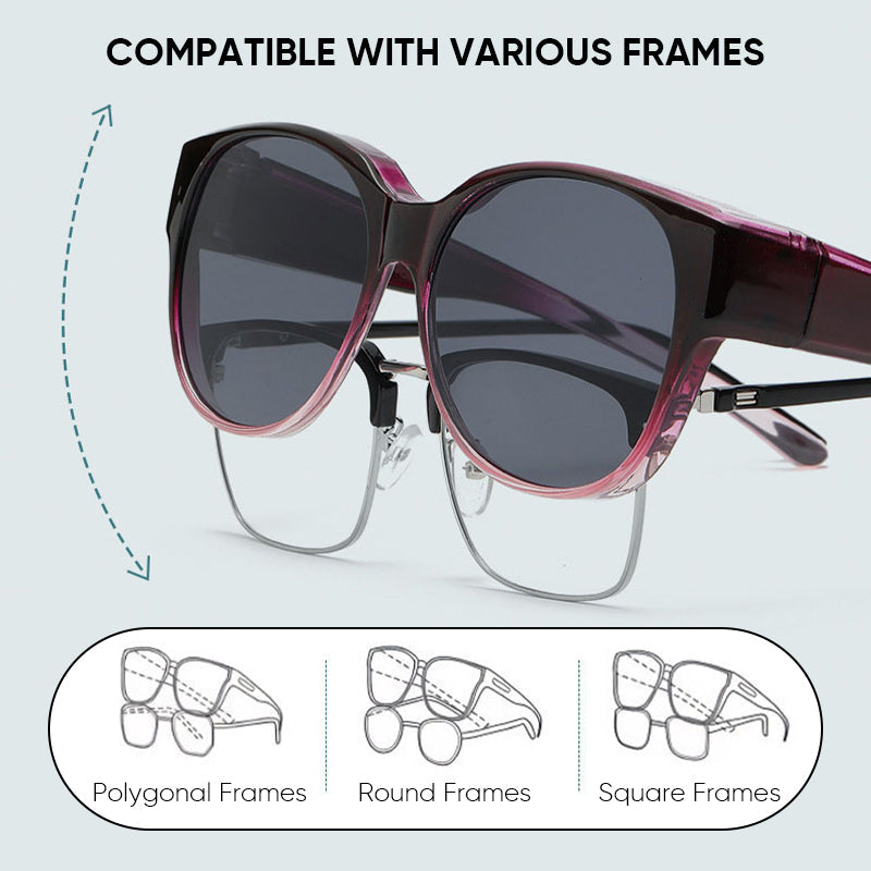 Karnz | Fit Over Glas Sonnenbrillen