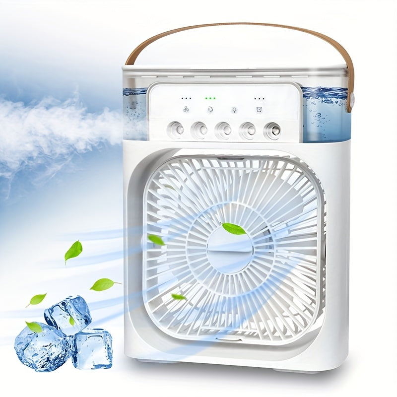5A 2V Tragbare 600ml Spray Kühler Ventilator Schreibtisch USB Wiederaufladbarer Parfüm Luftbefeuchter Klimaanlage A/C Kühler Ventilator 3 Windgeschwindigkeiten | Karnz