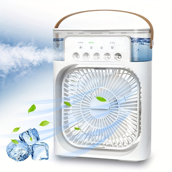 5A 2V Tragbare 600ml Spray Kühler Ventilator Schreibtisch USB Wiederaufladbarer Parfüm Luftbefeuchter Klimaanlage A/C Kühler Ventilator 3 Windgeschwindigkeiten | Karnz
