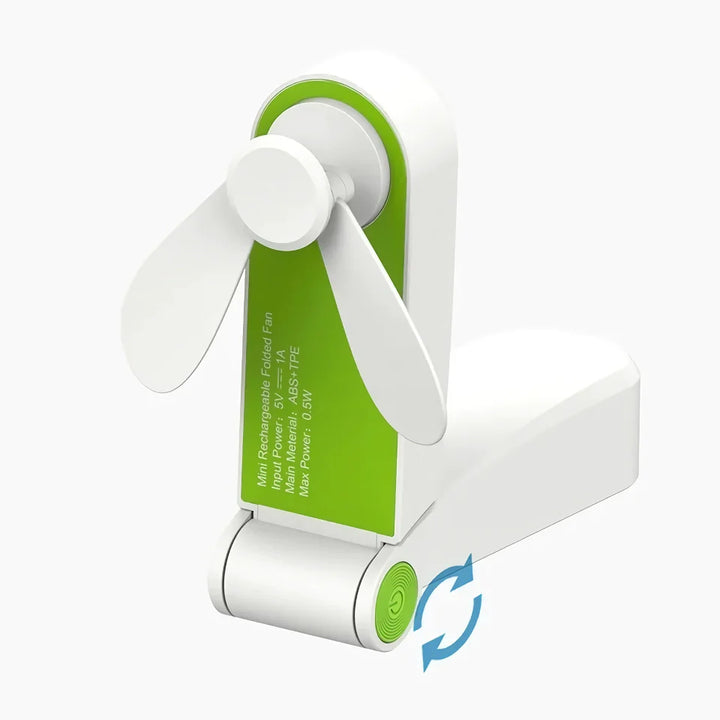 Kompakter wiederaufladbarer Handventilator | Karnz