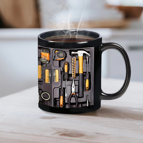 CraftMaster Precision Mug — Feier deine Macher-Power bei jedem Schluck mit robustem Style | Karnz