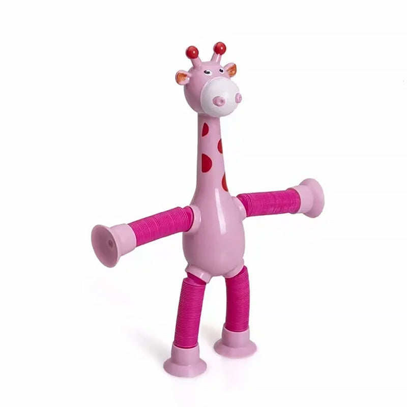 Teleskopische Saugnapf Giraffe Spielzeug | Karnz