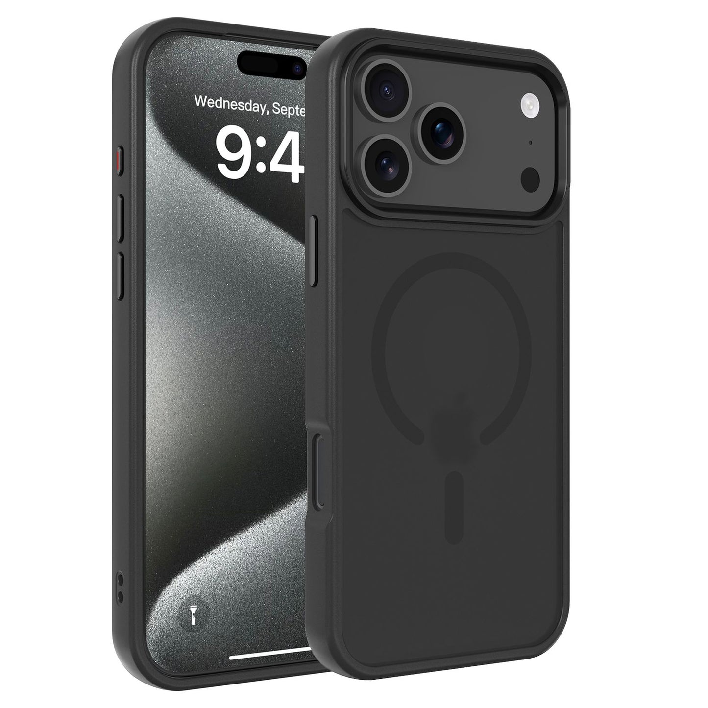 iPhone 17 Pro Max Magnetische Hybrid-Schutzhülle aus TPU-Silikon