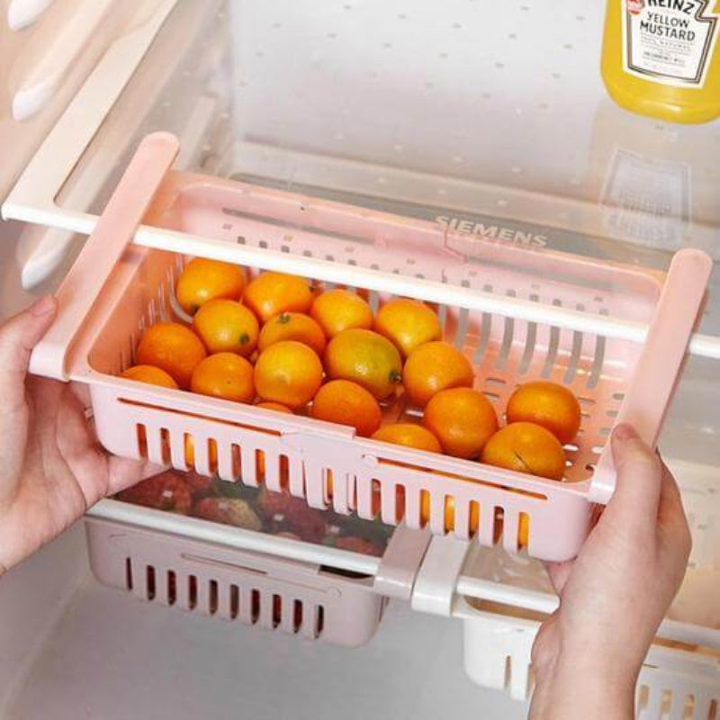 FridgeMaster Pro — Endlich Ordnung und mehr Platz für Deine Lieblingslebensmittel im Kühlschrank! (2 Stück) | Karnz