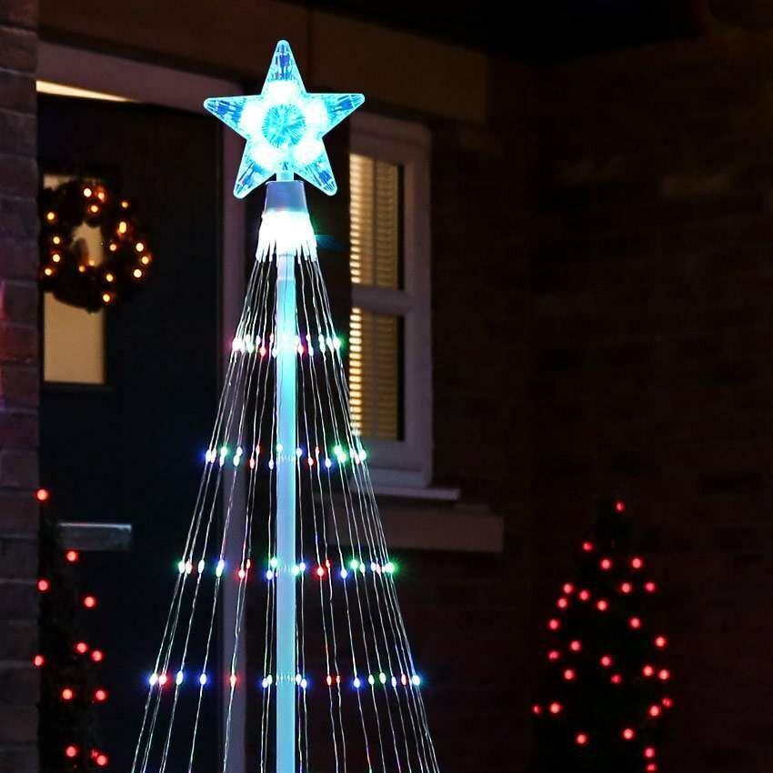 Der choreografierte Lichtshowbaum
