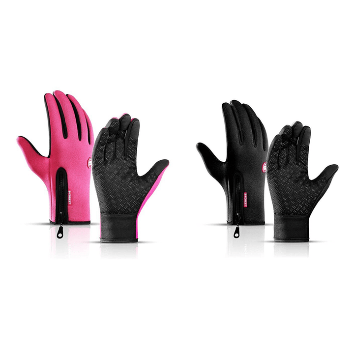 Karnz | HeatGripX winddichte thermische Slip-Handschuhe für kaltes Wetter