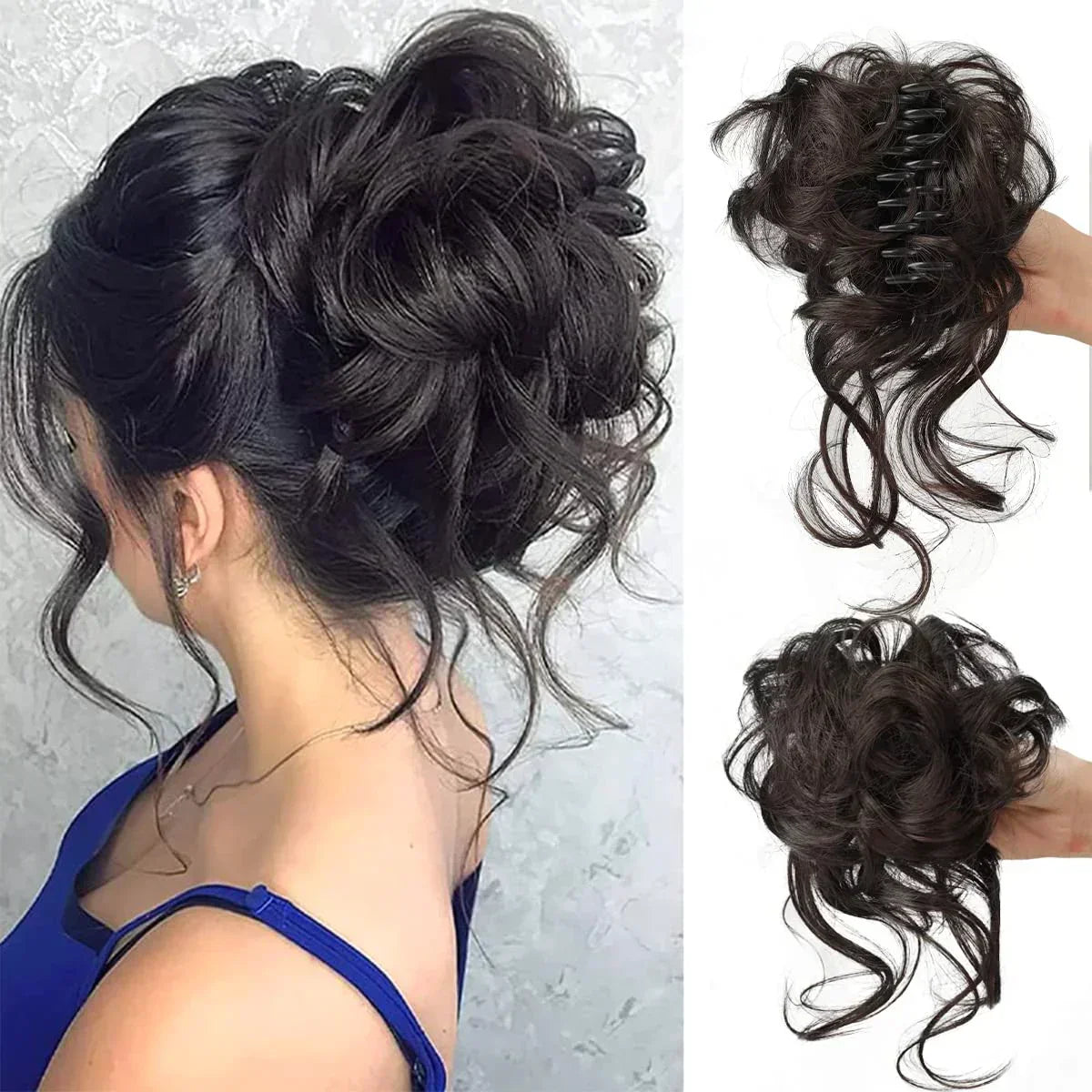 CurlyBun: Instant gekräuselter Dutt Haarklammer