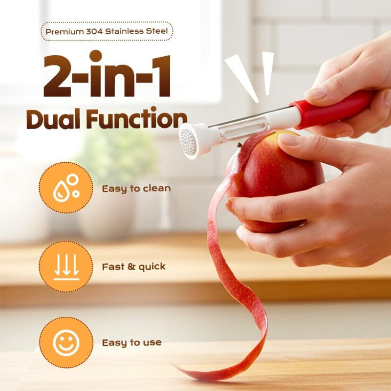2-in-1 Küchen Obstschäler Karnz