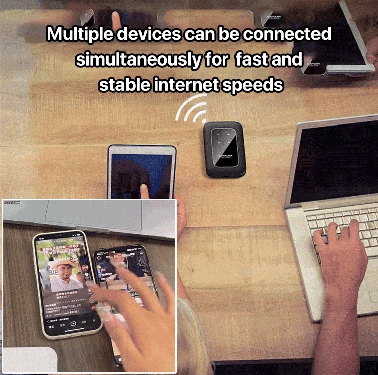 Tragbarer 5G-Mobilrouter – Schnelles und zuverlässiges Internet für unterwegs