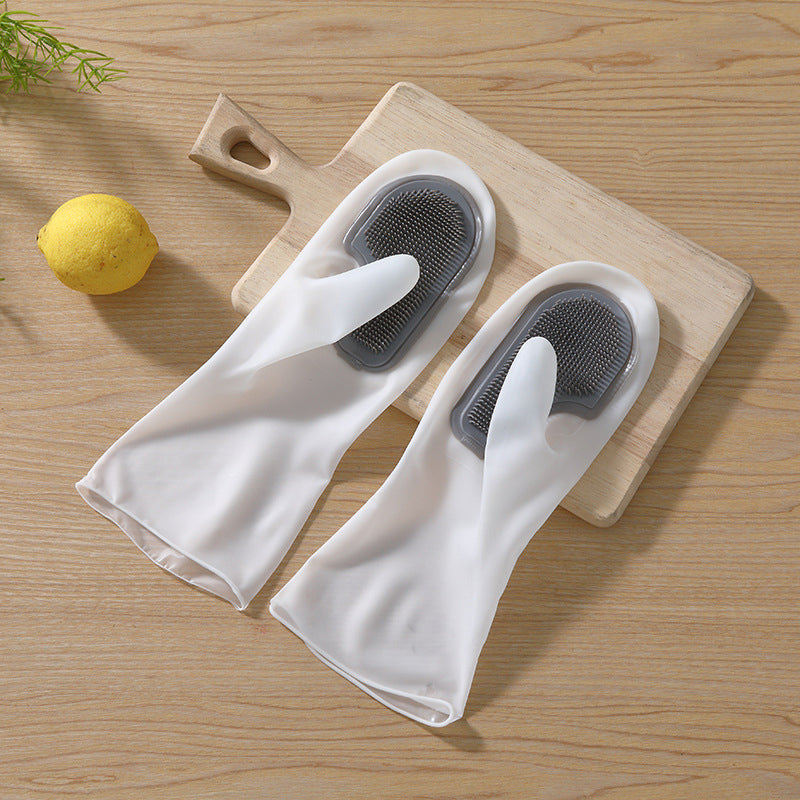 Silicon Geschirrschrubberhandschuhe | Karnz