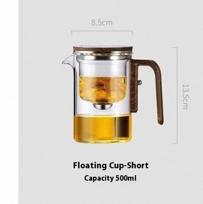 Magnetische Teekanne Trennungsfiltration Glas | Karnz