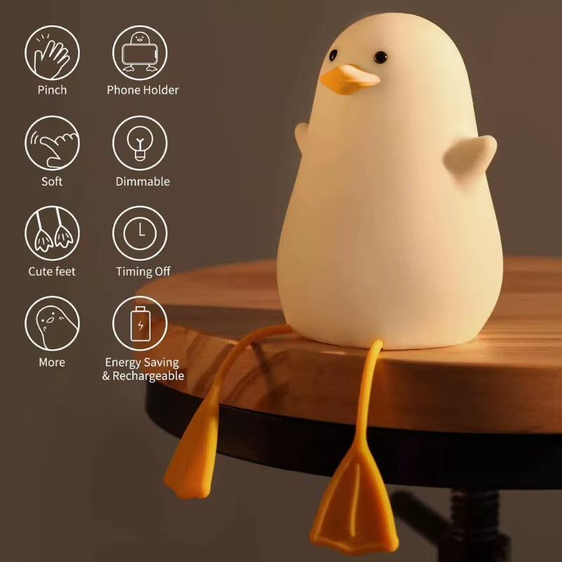 Charmante Ente Soft Glow LED Schreibtischlampe | Karnz