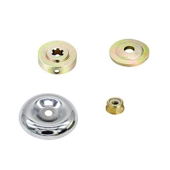 SteelTwist Unkrautbürste – 360° Trimmerklinge aus geflochtenem Stahl (15 cm) | Karnz