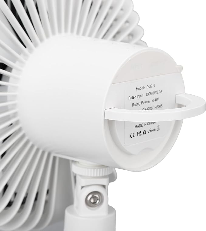 Wiederaufladbarer 10.000mAh Camping Ventilator mit LED-Beleuchtung und Powerbank | Karnz