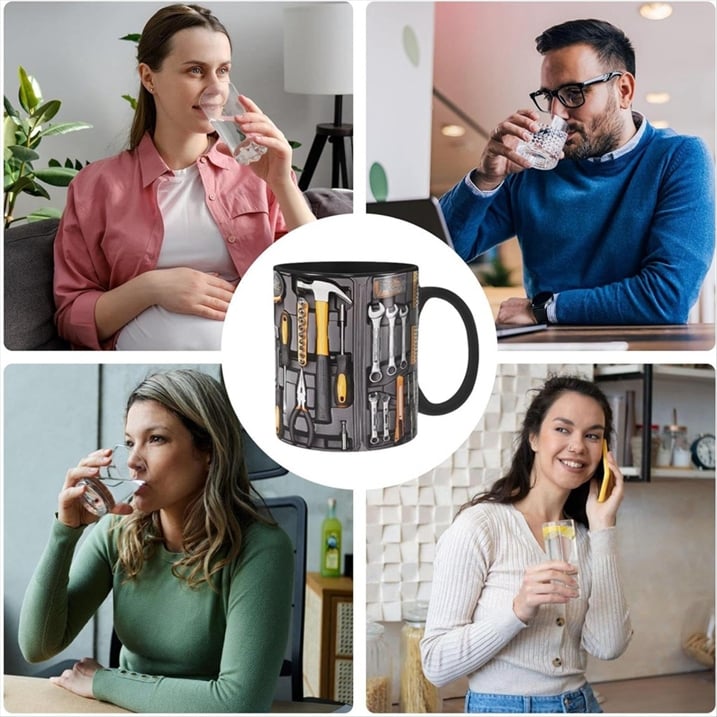 CraftMaster Precision Mug — Feier deine Macher-Power bei jedem Schluck mit robustem Style | Karnz