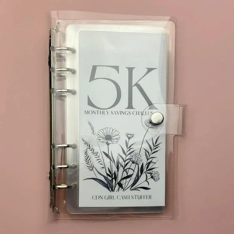 12-Monat Umschläge Geldspar-Challenge Binder | Karnz