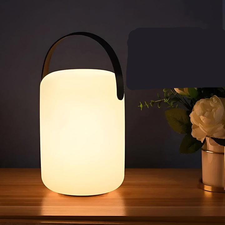 Drahtlose LED-Tischlampe – Wasserdicht, Aufladbar und 16 Farben | Karnz
