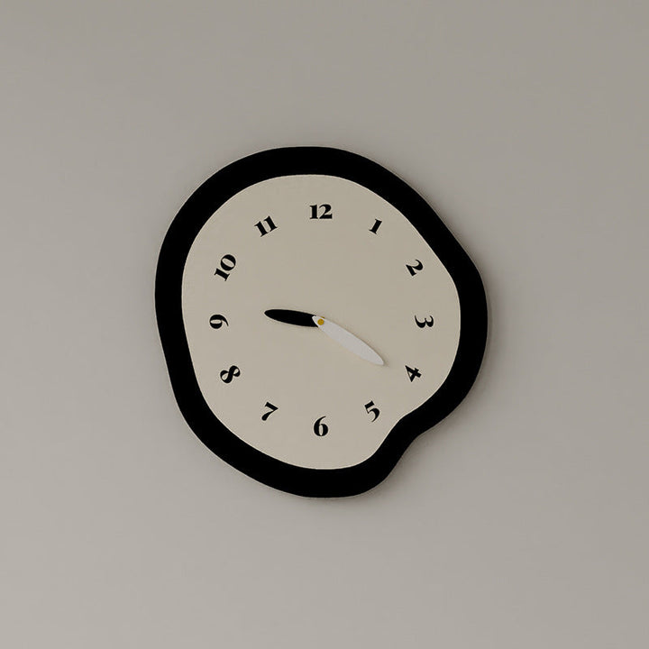 Skandinavische Wanduhr Minimalistisches Lautloses Design | Karnz