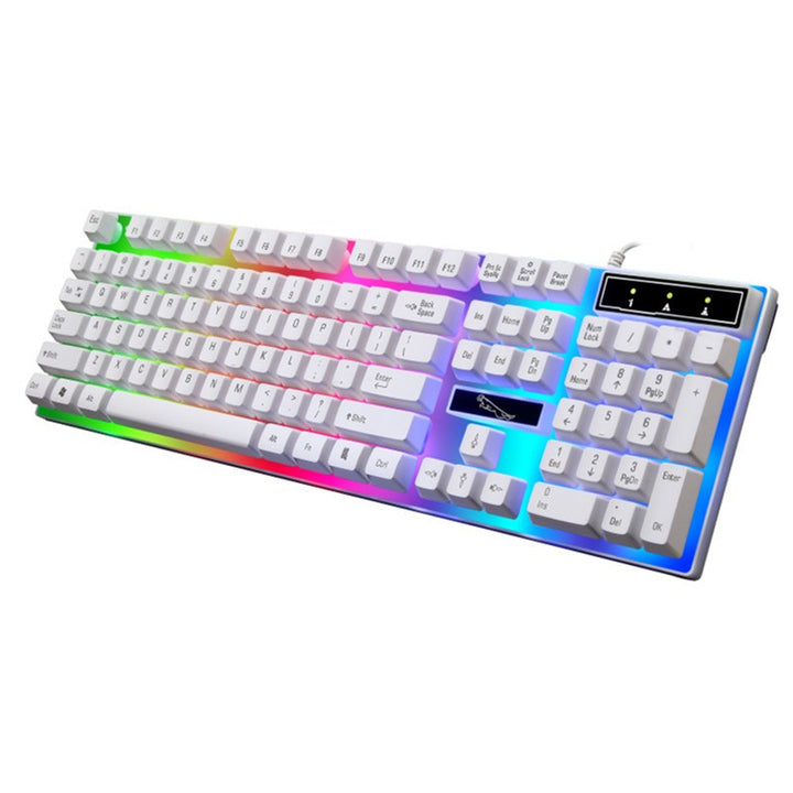 RGB beleuchtete Gaming-Tastatur und Präzisionsmaus-Set Karnz