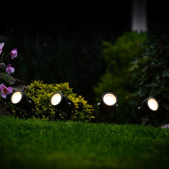Solar-Spotlights 5-teilige Set Karnz