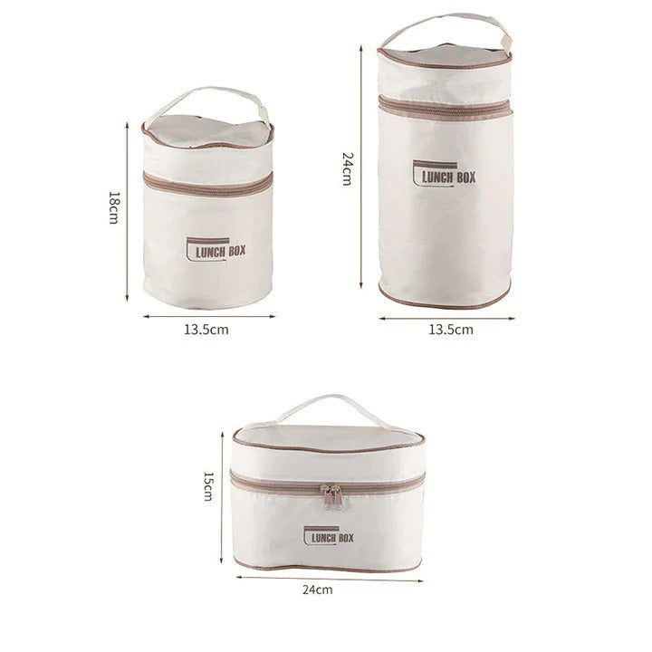 Portables isoliertes Lunch-Container-Set | Karnz