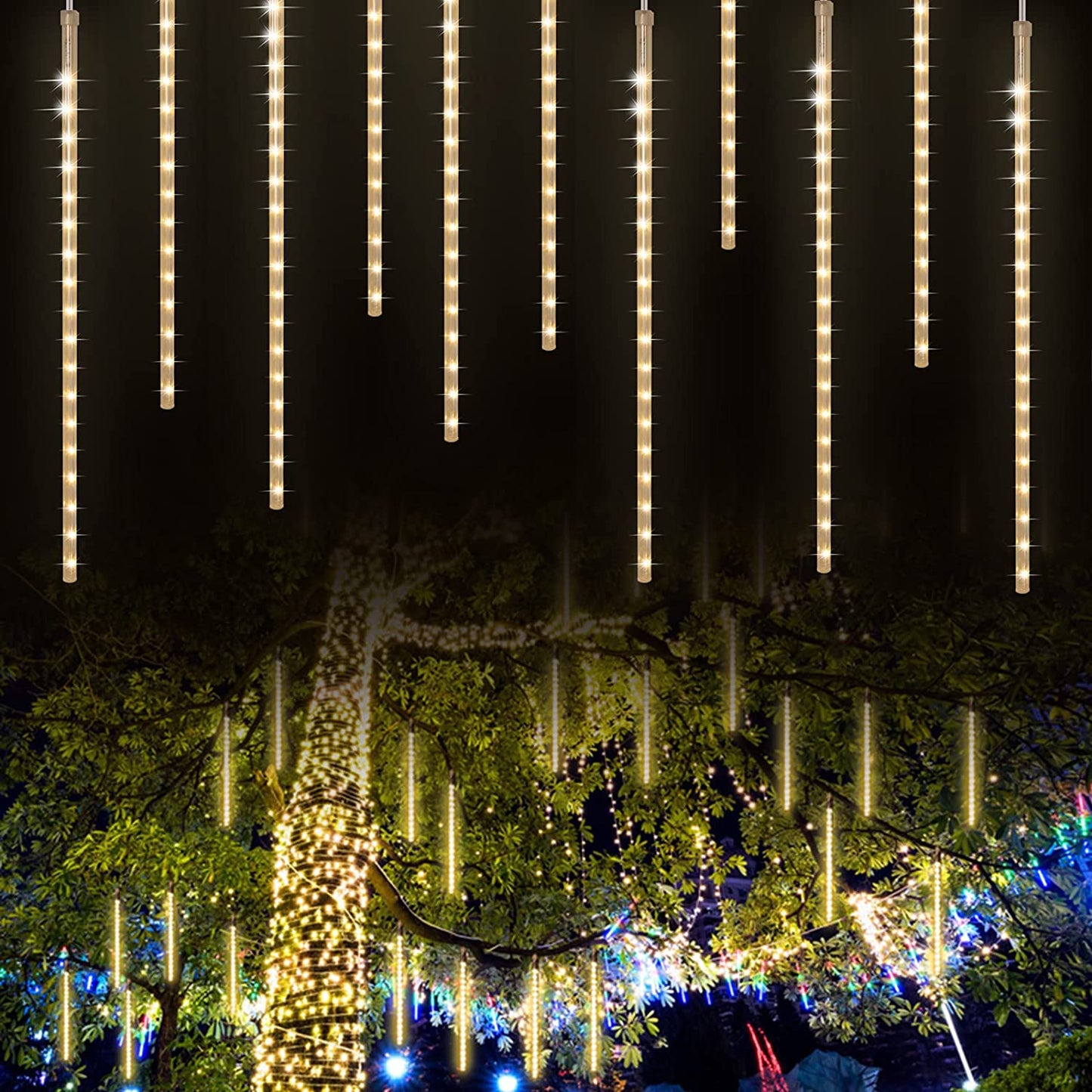 LED Meteorschauer Lichterkette 360 LEDs IP44 | Karnz