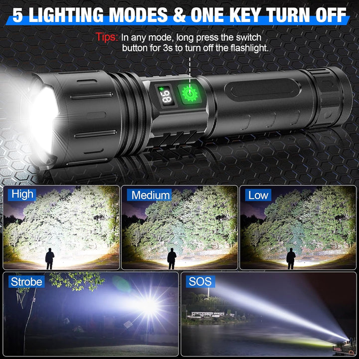 Hellste Taschenlampe der Welt – 100.000 Lumen | Karnz