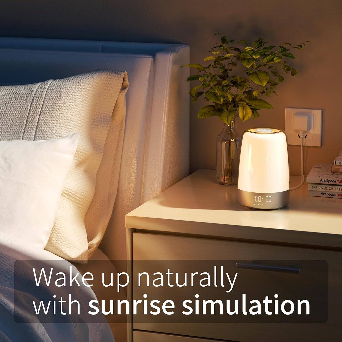 LightStart Wecklicht – Sonnenaufgangssimulation und dimmbare Nachtlampe | Karnz