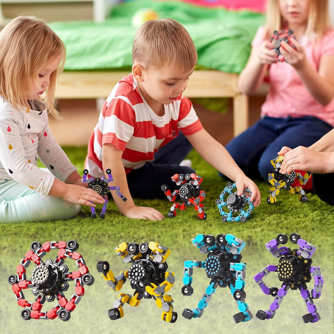 Karnz | Transformierbarer Fidget Spinner 4 Stk